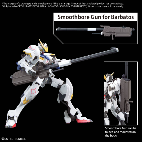 HG Option Parts Set Gunpla 11 (Barbatos Smoothbore Gun)