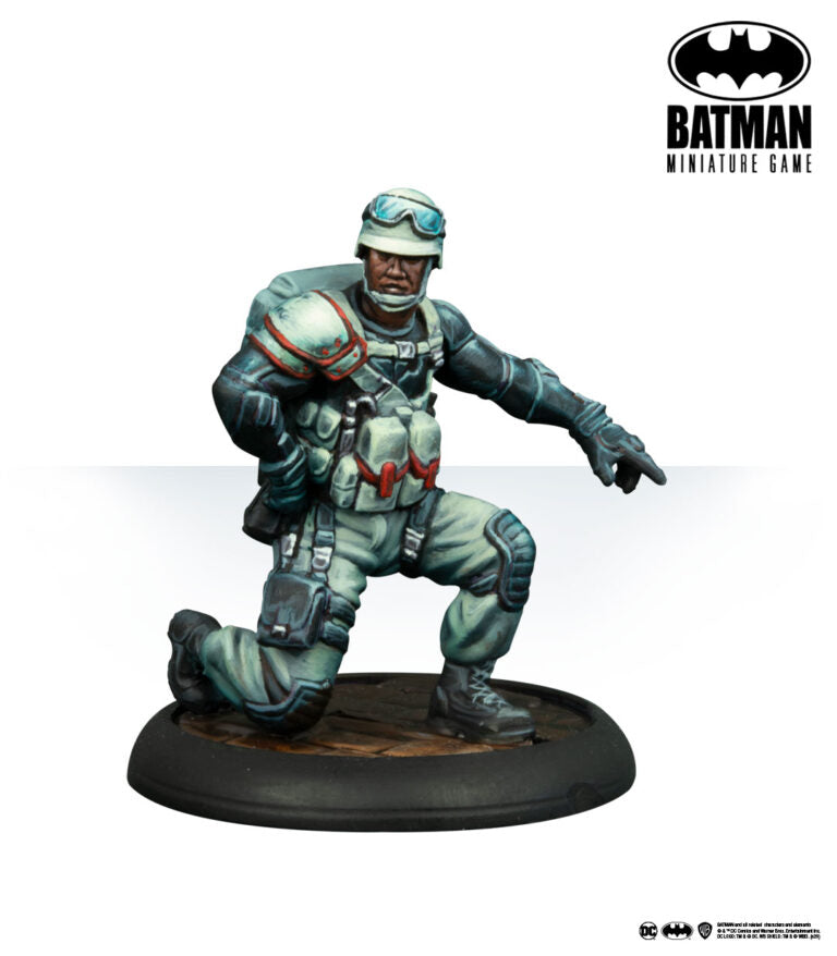 Batman Miniature Game: Soliders of Fortune Supression Squad