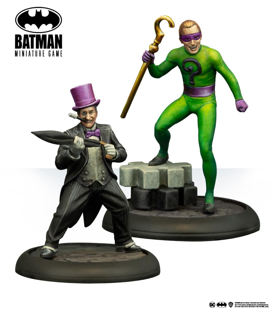 Batman Miniature Game: The Penguin & The Riddler (Classic TV Show)