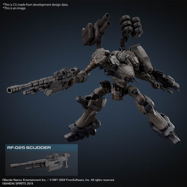 30MM Armored Core VI Fires of Rubicon RaD CC-2000 Orbiter Nightfall [Q4 2024]