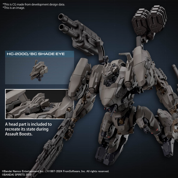 30MM Armored Core VI Fires of Rubicon RaD CC-2000 Orbiter Nightfall [Q4 2024]