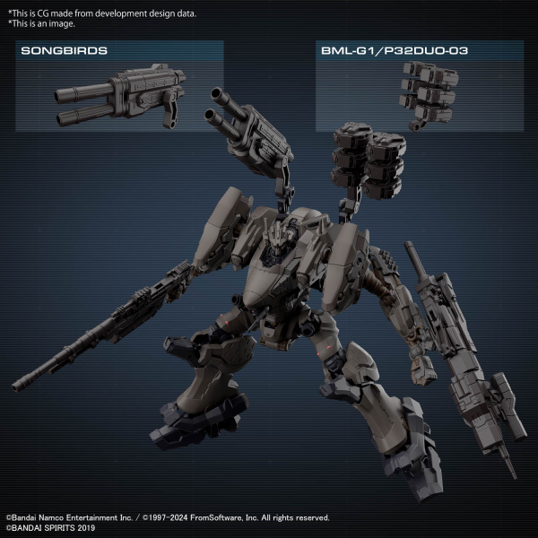 30MM Armored Core VI Fires of Rubicon RaD CC-2000 Orbiter Nightfall [Q4 2024]