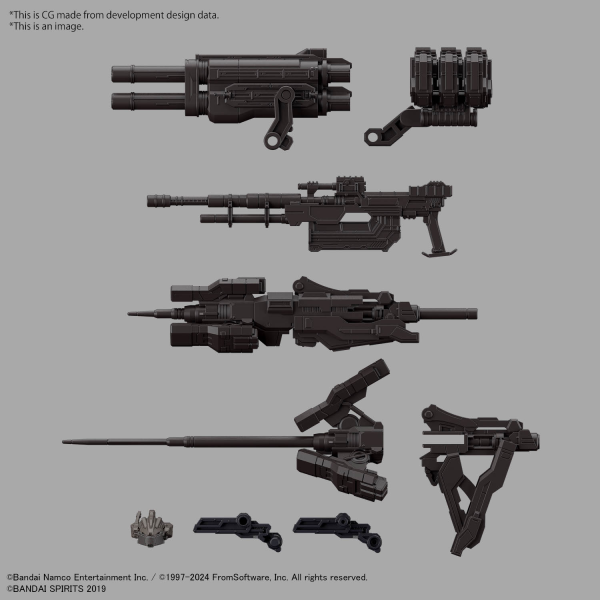 30MM Armored Core VI Fires of Rubicon RaD CC-2000 Orbiter Nightfall [Q4 2024]