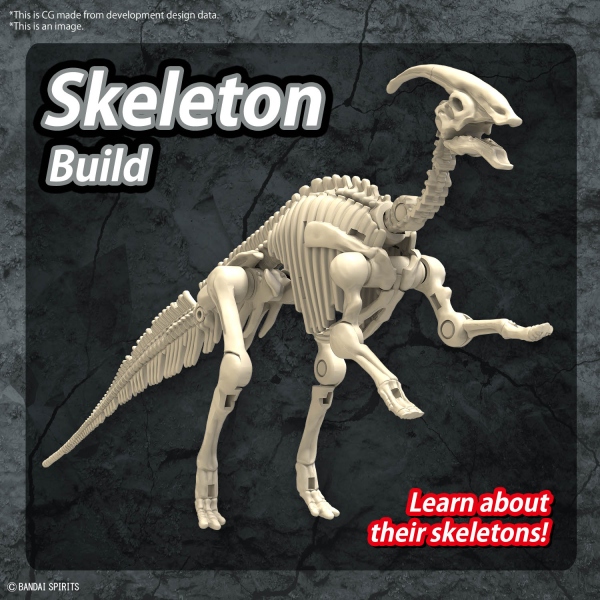 Bandai Dinosaur Model Kit Plannosaurus: Parasaurolophus