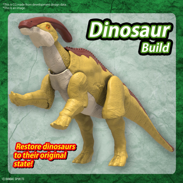 Bandai Dinosaur Model Kit Plannosaurus: Parasaurolophus