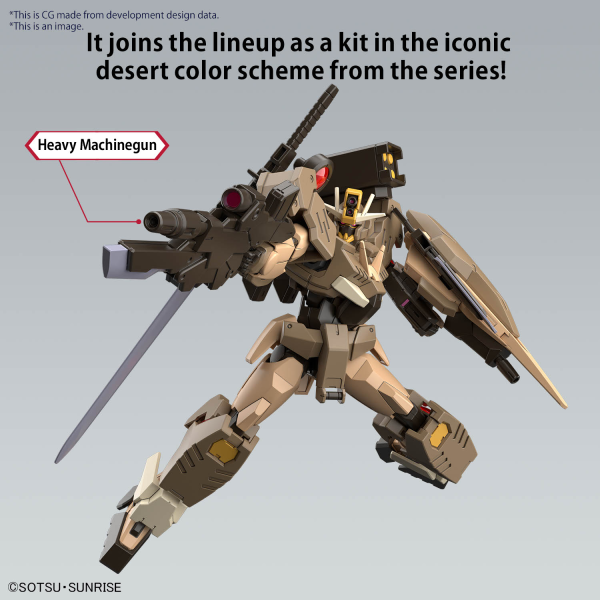 HG Gundam 00 Command Qan[T] (Desert Type) [Q4 2024]