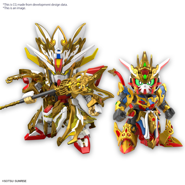 SDW Heroes WuKong Impulse Gundam (Childhood Ver.) & Sanzang Strike Freedom Gundam Set [Q1 2024]