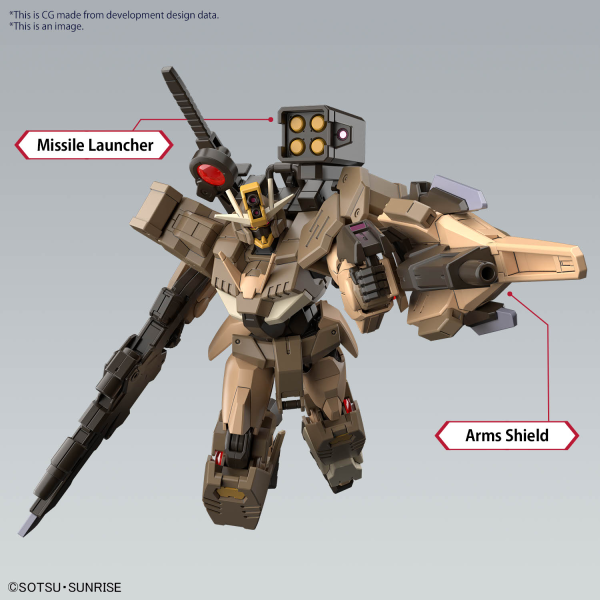 HGGBM Gundam 00 Command Qan[T] (Desert Type)