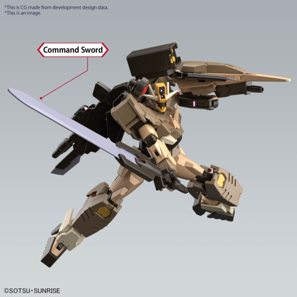 HGGBM Gundam 00 Command Qan[T] (Desert Type)