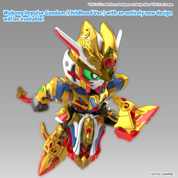 SDW Heroes WuKong Impulse Gundam (Childhood Ver.) & Sanzang Strike Freedom Gundam Set [Q1 2024]