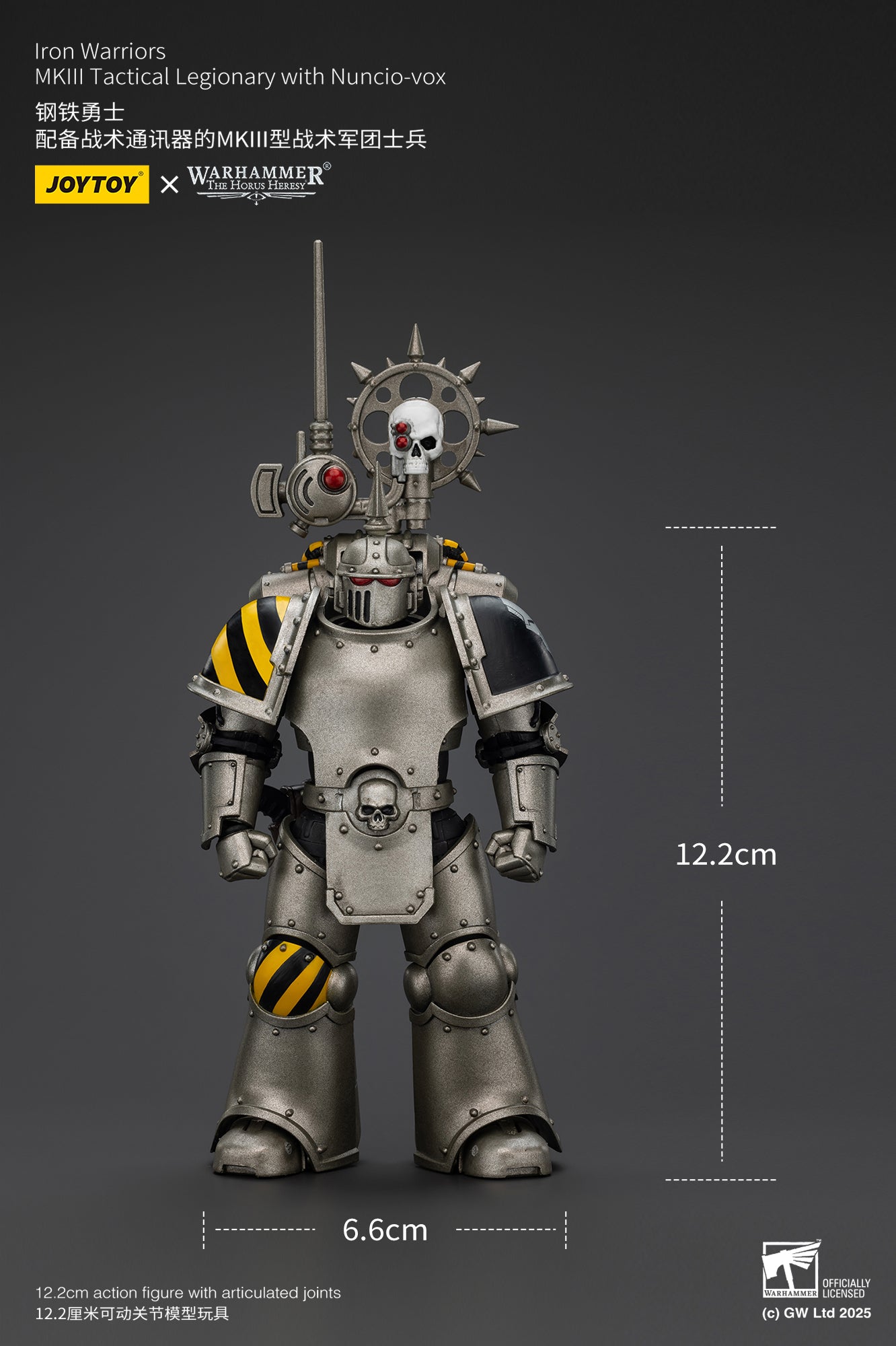 Joytoy: Iron Warriors MKIII Tactical Legionary with Nuncio-vox