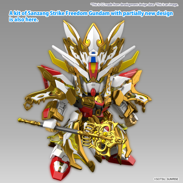 SDW Heroes WuKong Impulse Gundam (Childhood Ver.) & Sanzang Strike Freedom Gundam Set [Q1 2024]