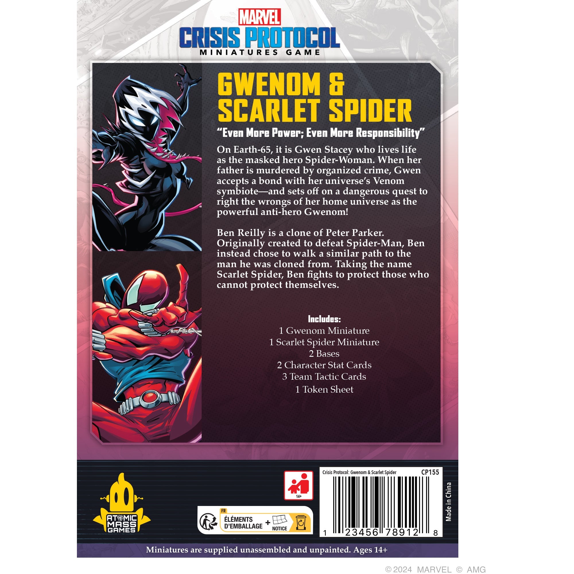 Marvel Crisis Protocol: Gwenom & Scarlet Spider