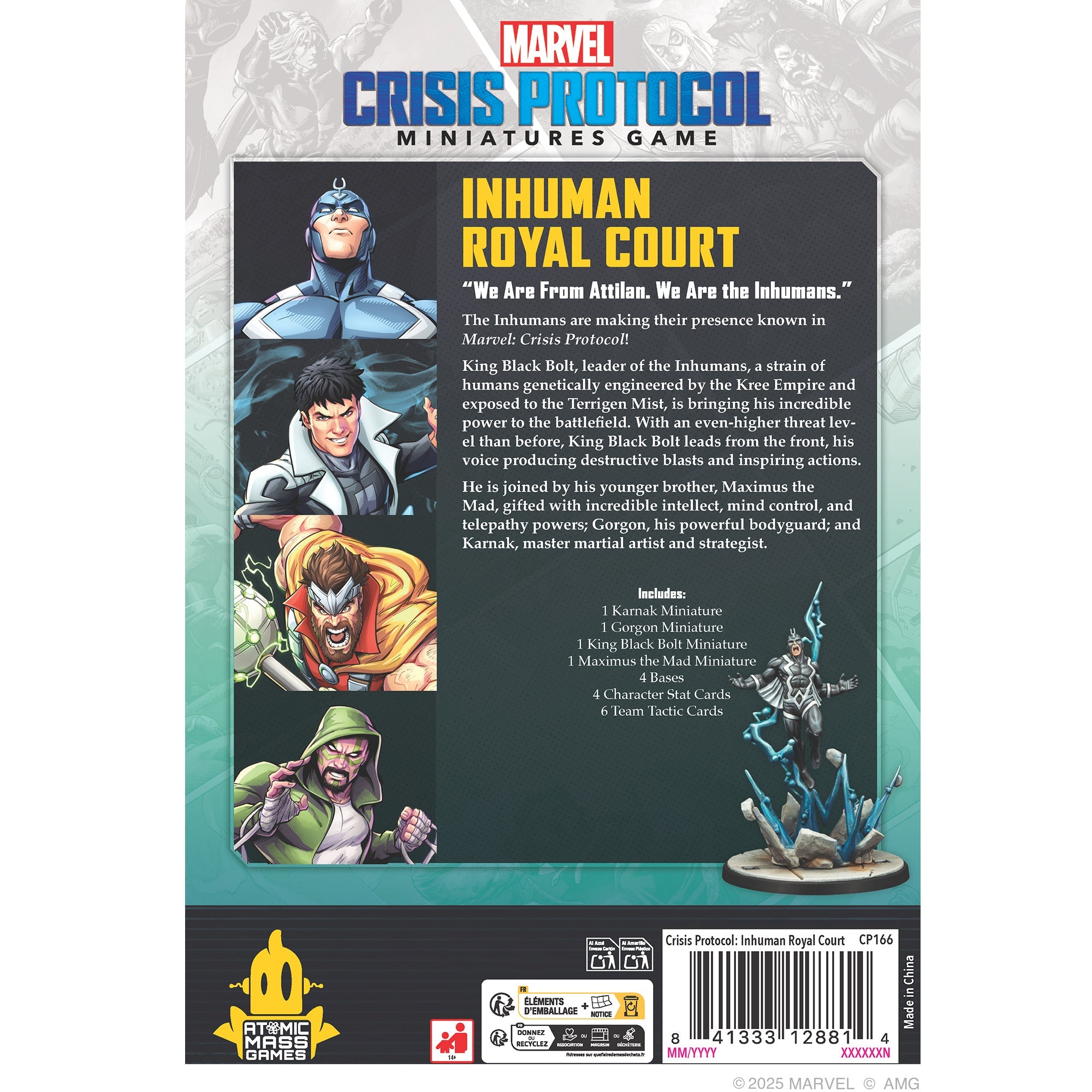 Marvel Crisis Protocol: Inhuman Royal Court [March 2025]