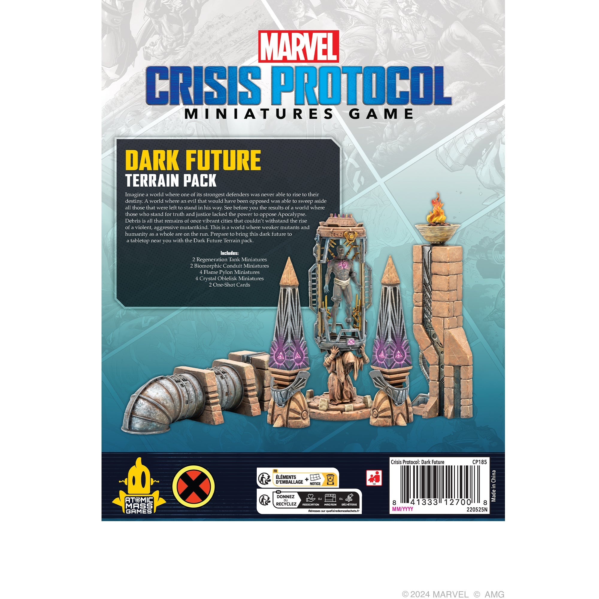 Marvel Crisis Protocol: Dark Future Terrain Pack