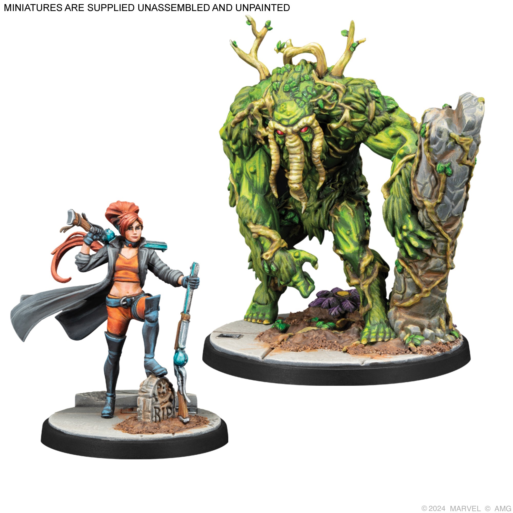 Marvel Crisis Protocol: Elsa Bloodstone & Man-Thing Character Pack [Jan 31]