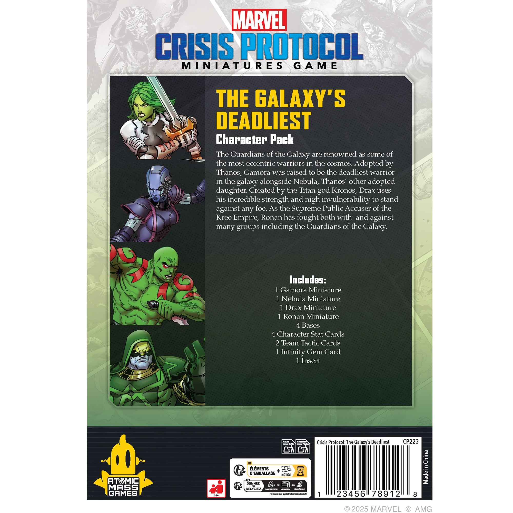 Marvel Crisis Protocol: The Galaxy’s Deadliest Character Pack [April 2025]