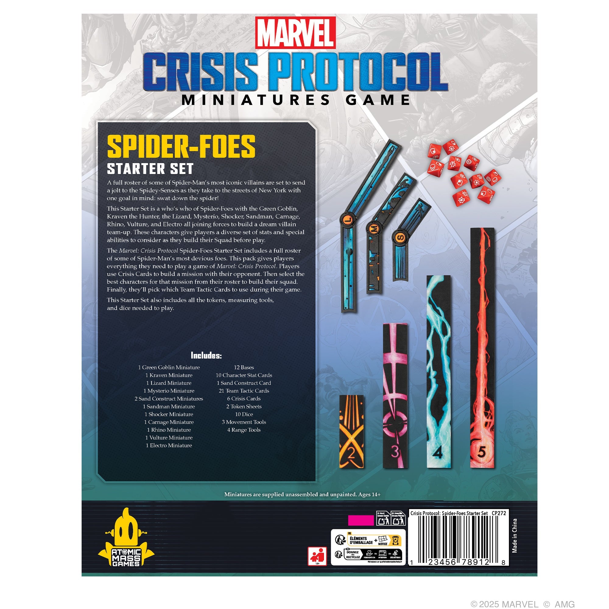 Marvel Crisis Protocol: Spider Foes Starter Set
