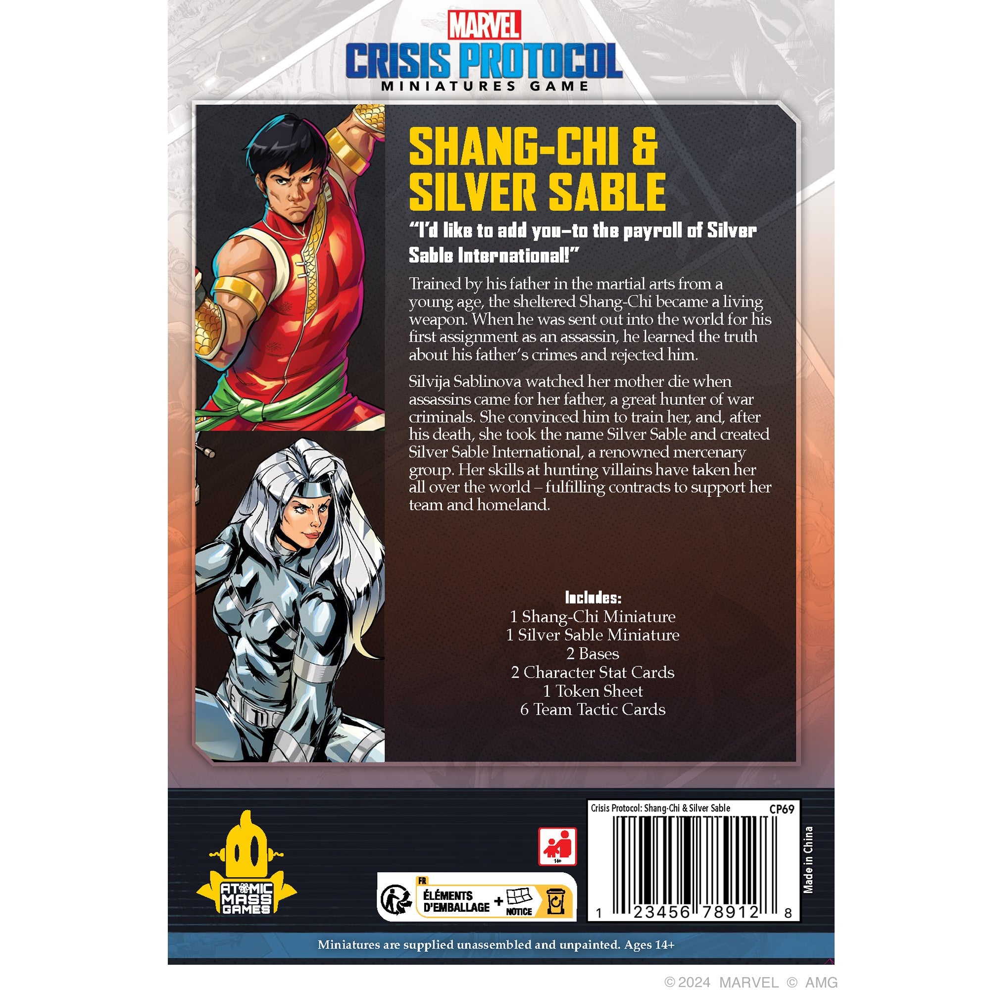 Marvel Crisis Protocol: Shang-Chi & Silver Sable