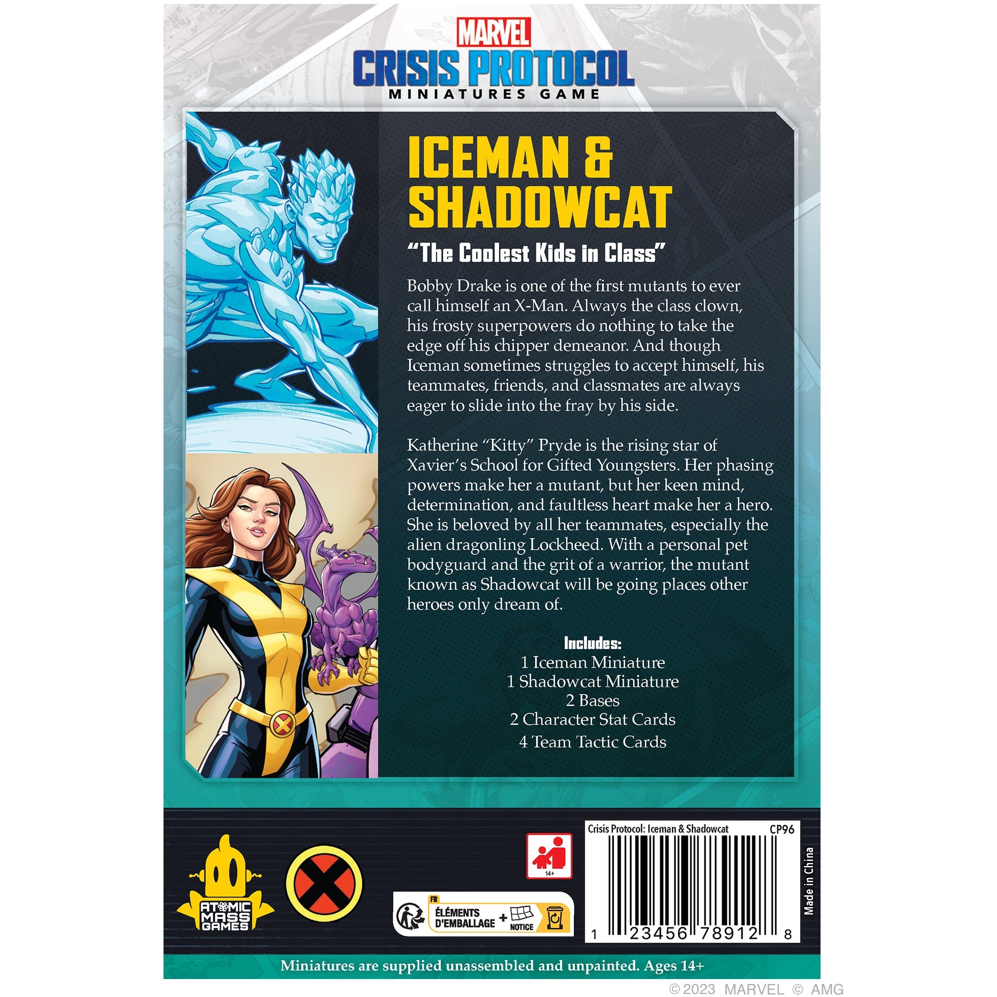 Marvel Crisis Protocol: Iceman and Shadowcat