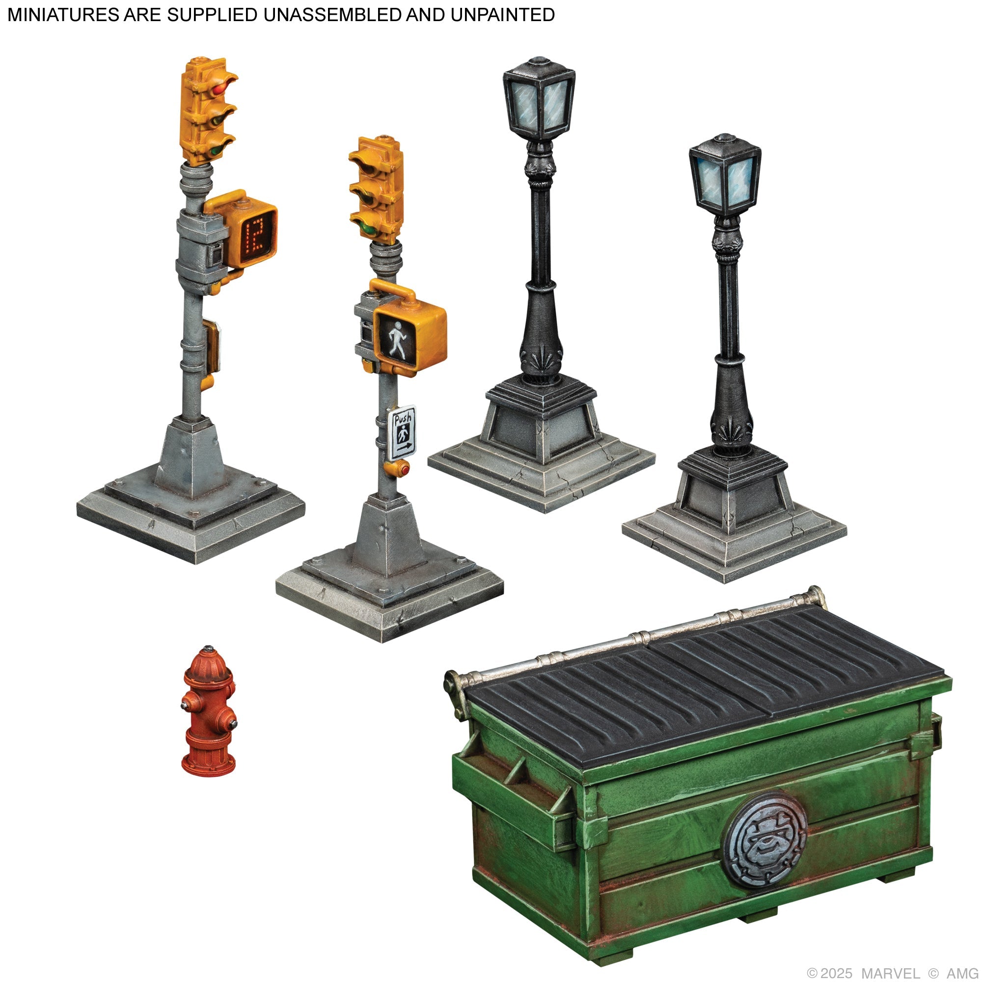 Marvel Crisis Protocol: NYC City Block Terrain Collection