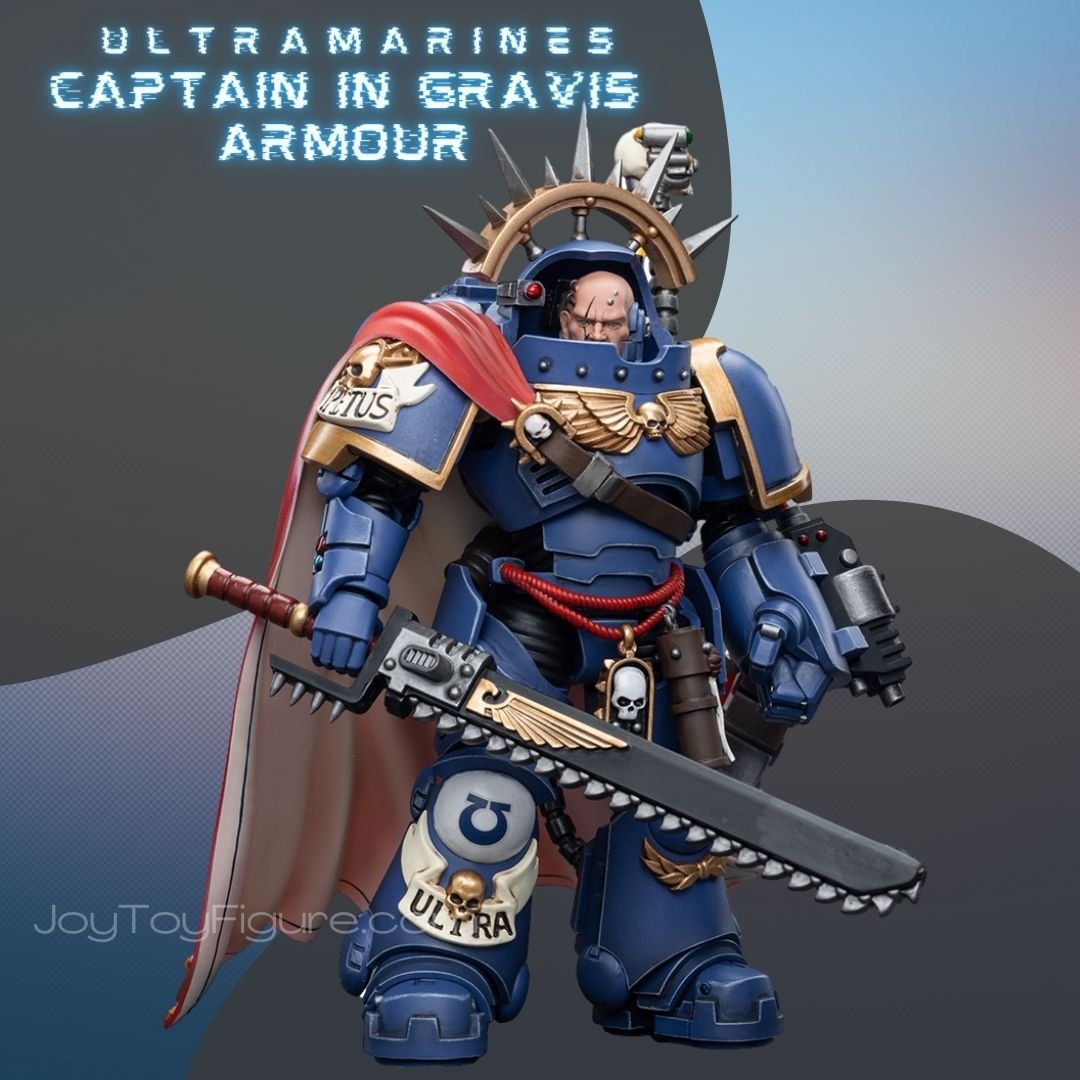 Joytoy: Ultramarines Captain in Gravis Armour