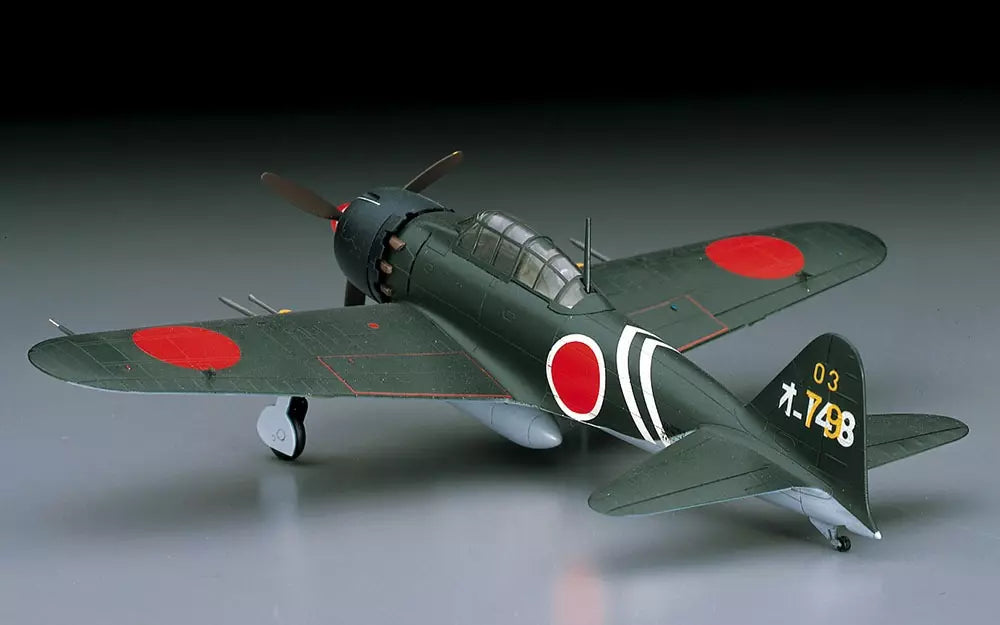 Hasegawa [D23] 1:72 Mitsubishi A6M5c Zero Fighter (Zeke) Type 52 Hei