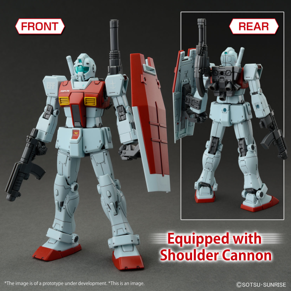 HGGTO RGM-79 GM (Shoulder Cannon/Missile Pod)