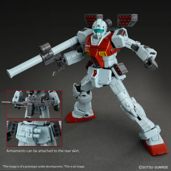 HGGTO RGM-79 GM (Shoulder Cannon/Missile Pod)