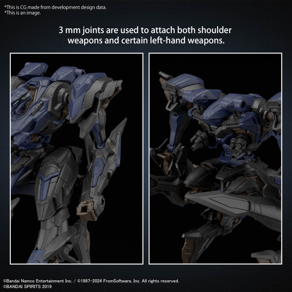 30MM Armored Core VI Fires of Rubicon Schneider Nachtreiher/40E Steel Haze [Q4 2024]