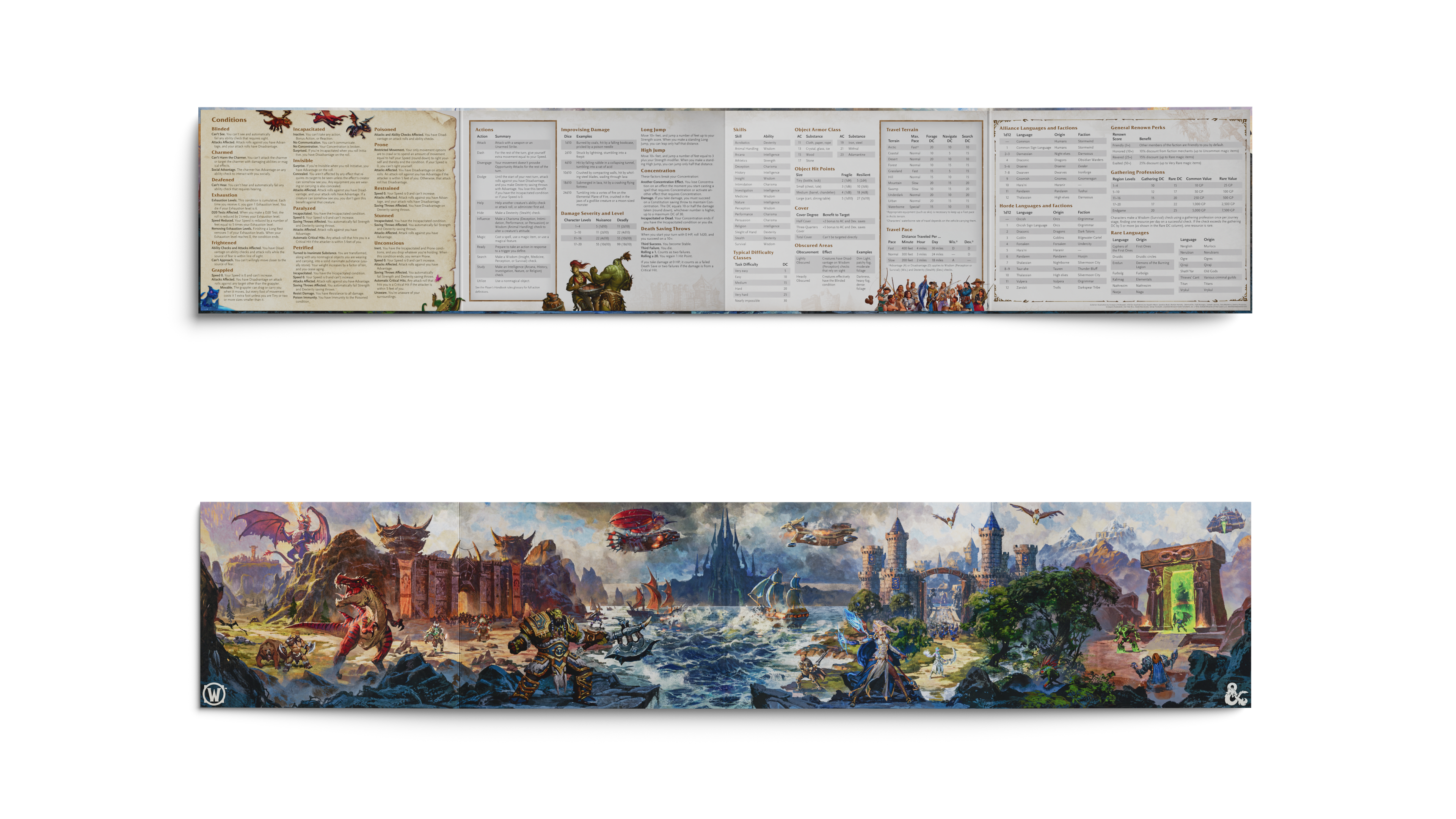 Dungeons & Dragons: World of Warcraft - DM Screen [Nov 17]