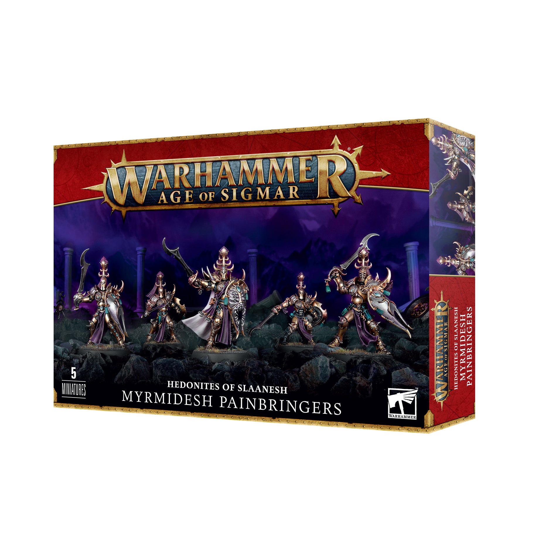 Slaanesh: Myrmidesh Painbringers / Sybaresh Twinsouls