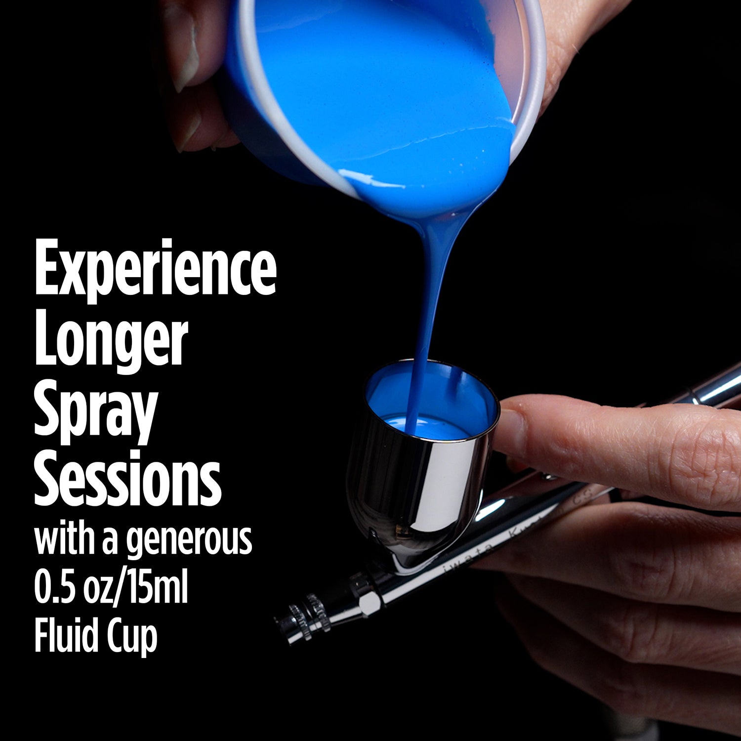 Iwata Vault Kustom CS Gravity Feed Dual Action Airbrush