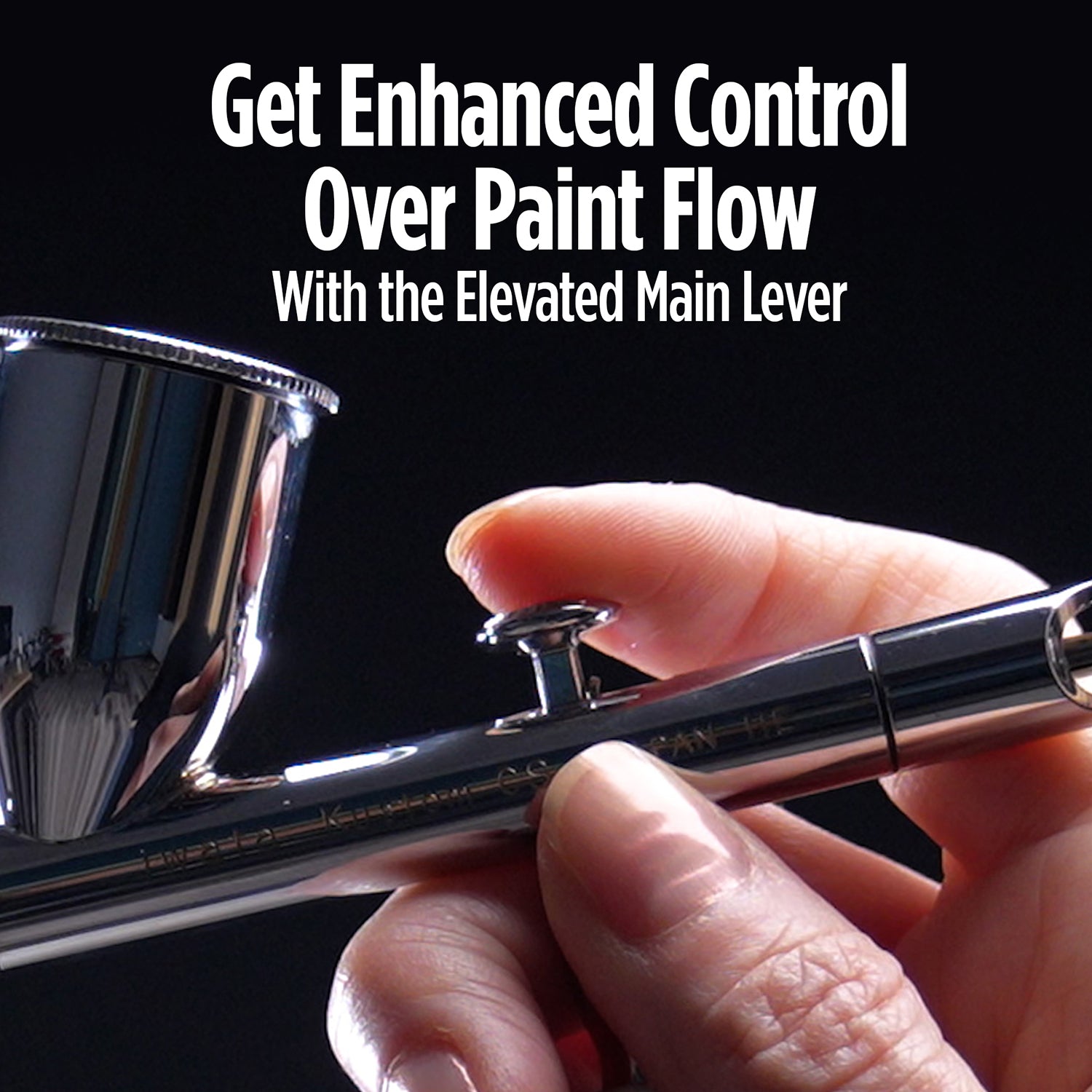 Iwata Vault Kustom CS Gravity Feed Dual Action Airbrush