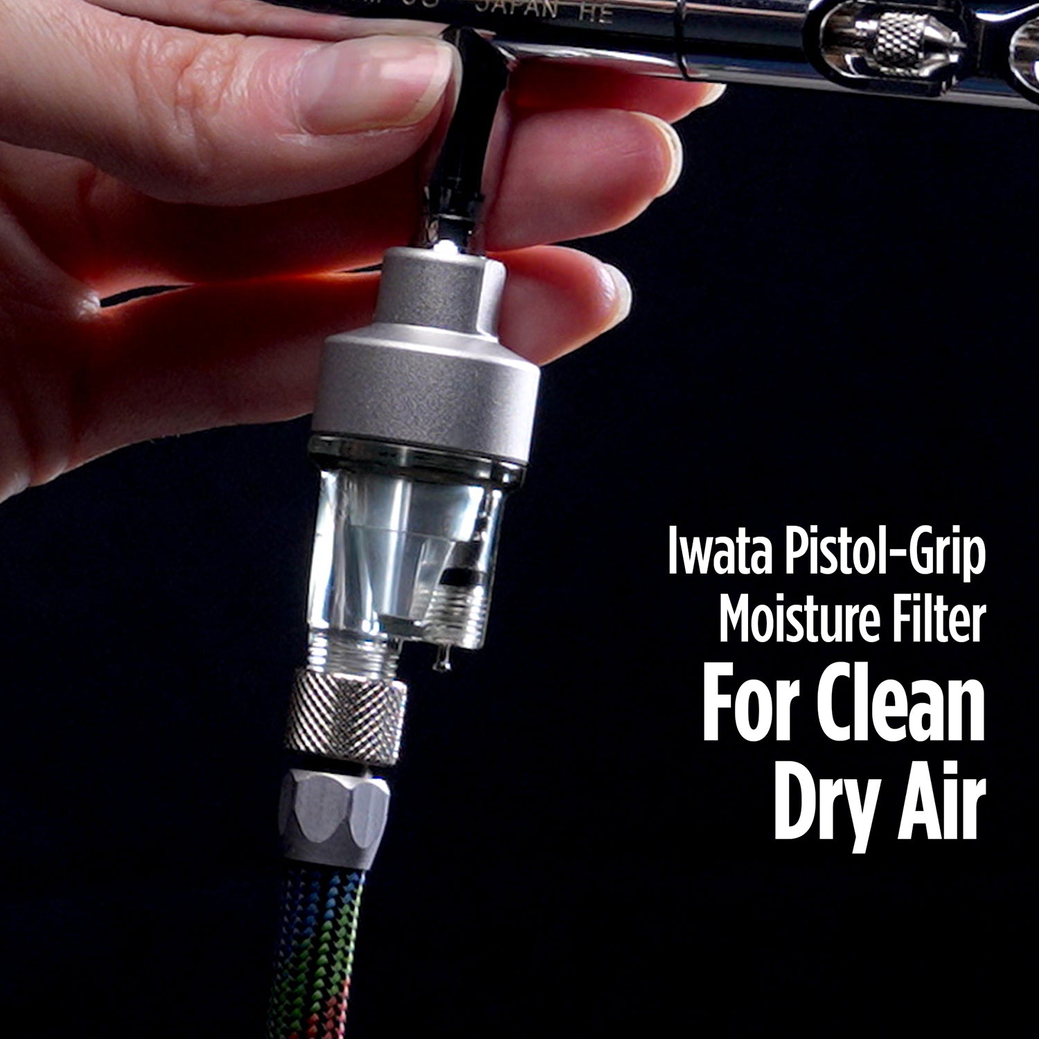 Iwata Vault Kustom CS Gravity Feed Dual Action Airbrush