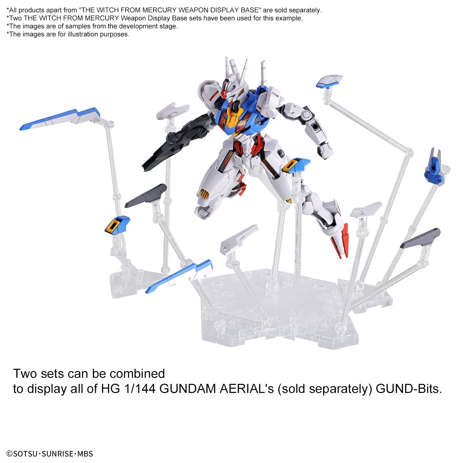 Bandai: The Witch from Mercury Weapon Display Base