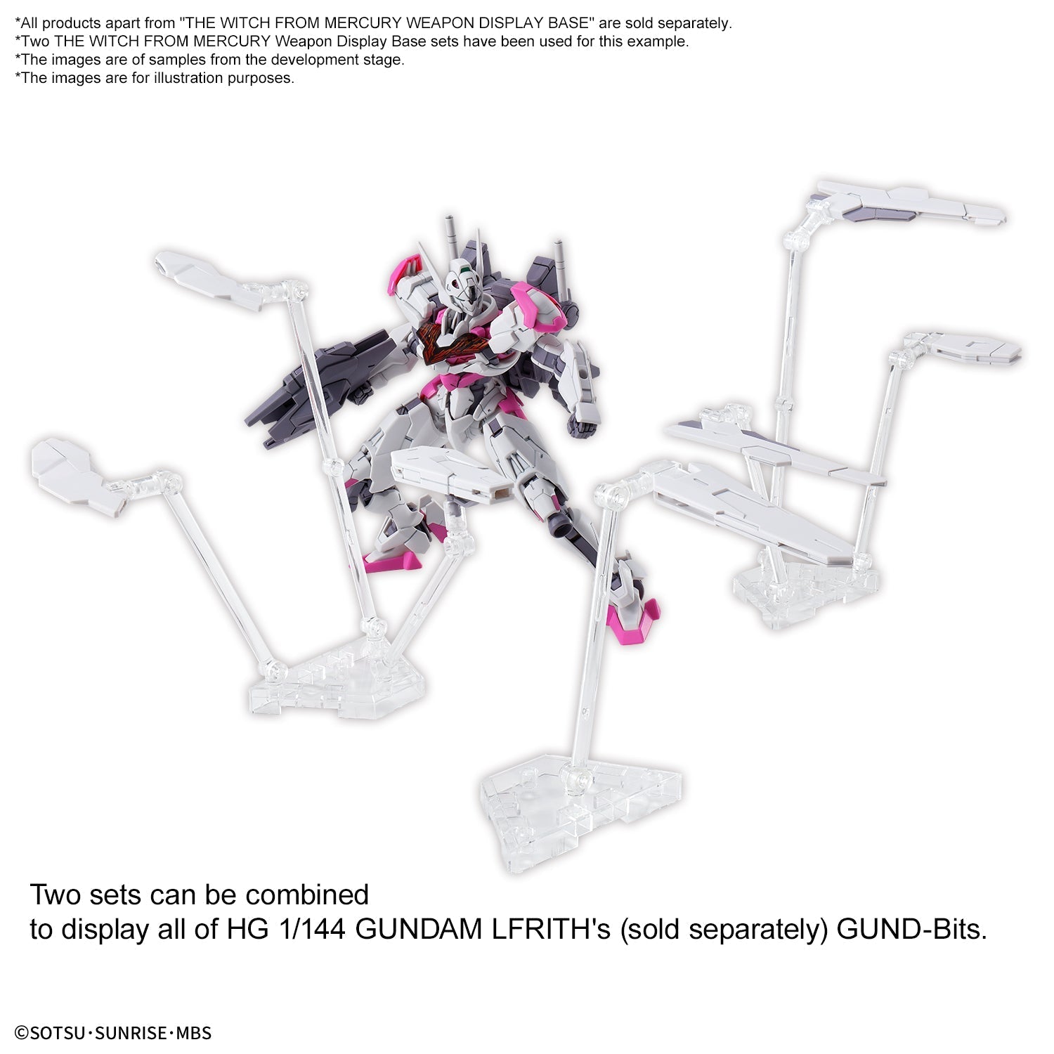 Bandai: The Witch from Mercury Weapon Display Base