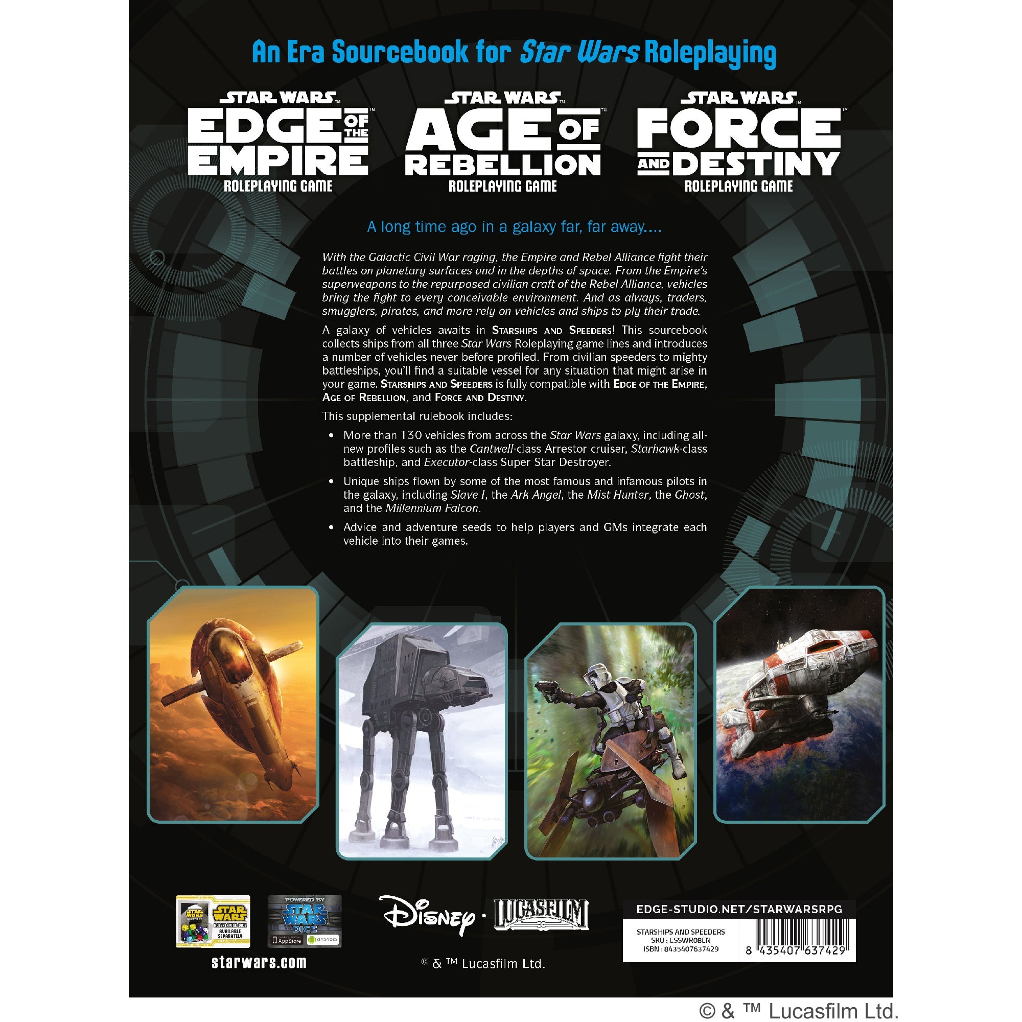 Star Wars Roleplaying: Starships and Speeders