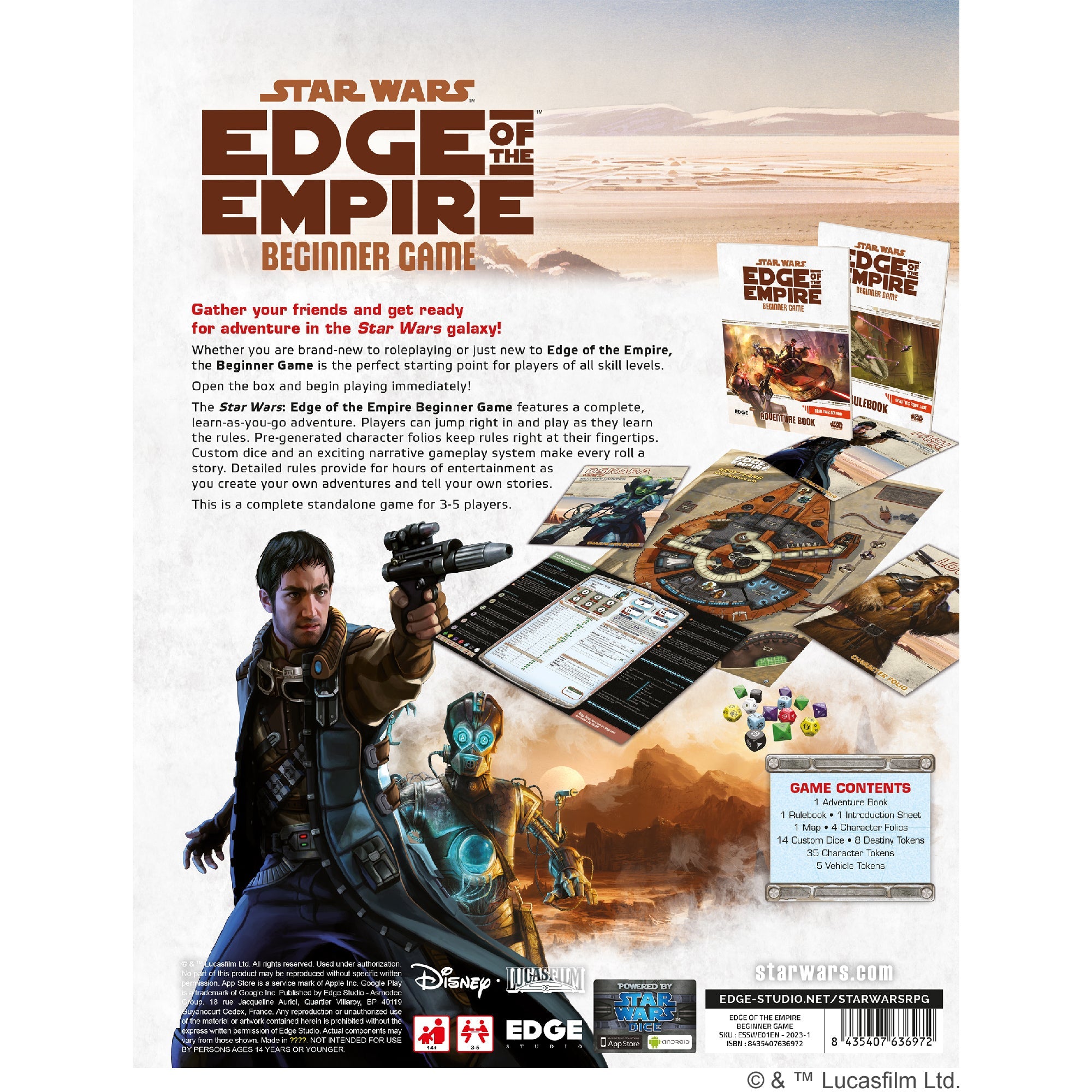 Star Wars Roleplaying - Edge of the Empire: Beginner Game