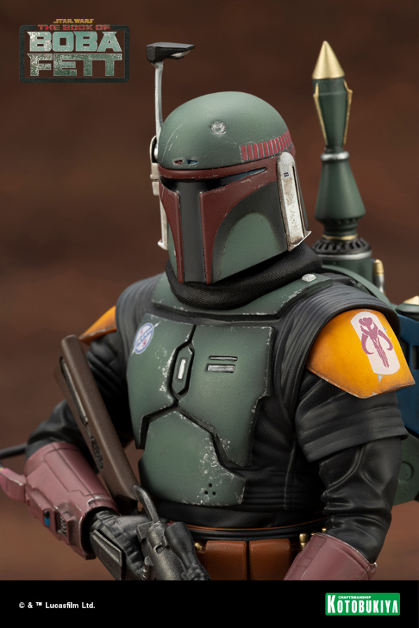 Kotobukiya: The Book of Boba Fett ARTFX+ BOBA FETT - Star Wars - 1/10 Scale Pre-Painted Figure