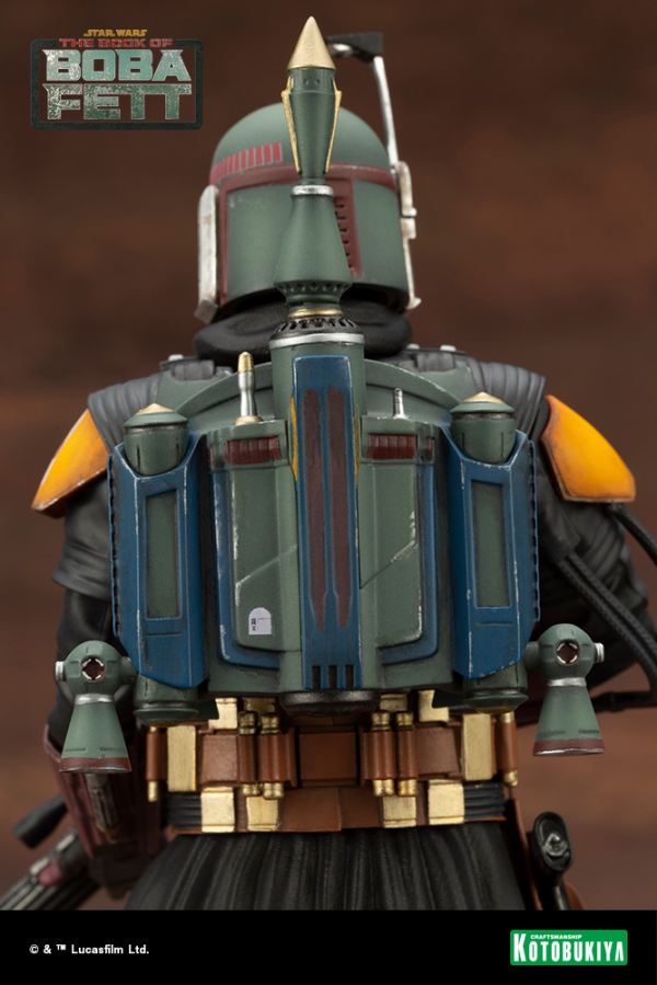 Kotobukiya: The Book of Boba Fett ARTFX+ BOBA FETT - Star Wars - 1/10 Scale Pre-Painted Figure