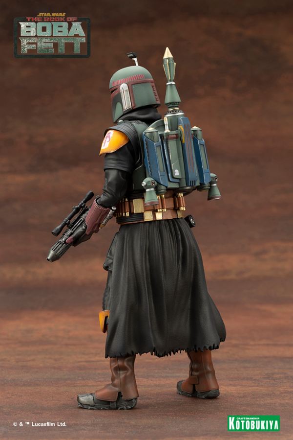 Kotobukiya: The Book of Boba Fett ARTFX+ BOBA FETT - Star Wars - 1/10 Scale Pre-Painted Figure