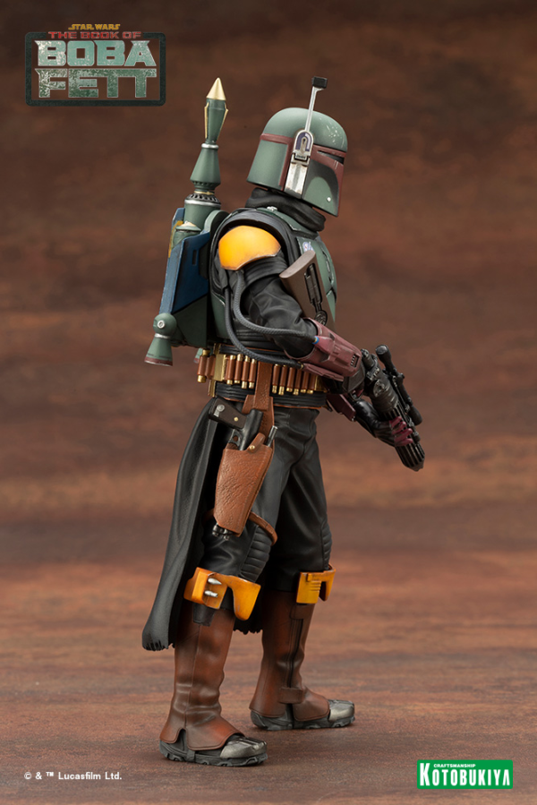 Kotobukiya: The Book of Boba Fett ARTFX+ BOBA FETT - Star Wars - 1/10 Scale Pre-Painted Figure