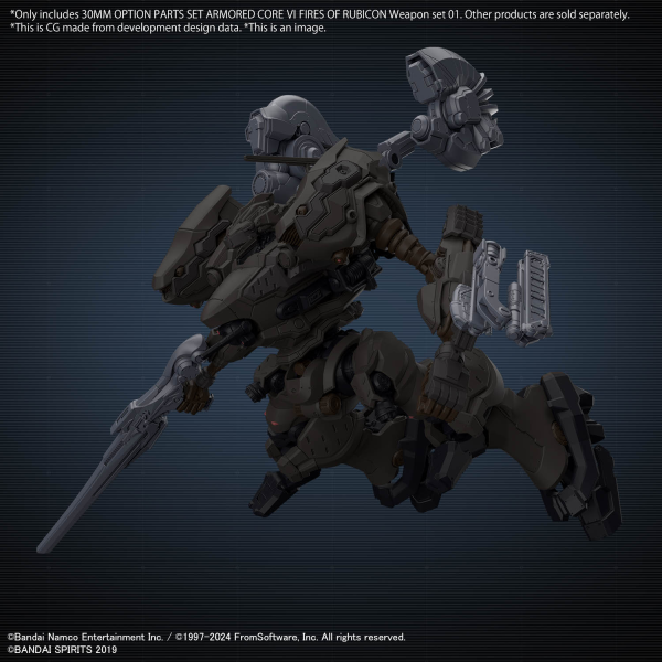 30MM Armored Core VI Fires of Rubicon Weapon Set 01 [Q4 2024]