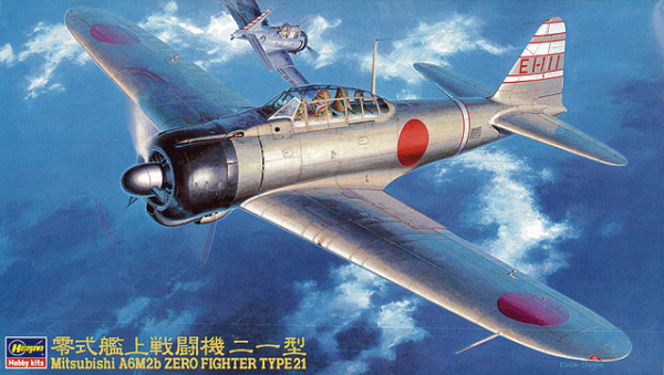 Hasegawa [JT43] 1:48 A6M2b Zero Fighter Type 21 (Zeke)