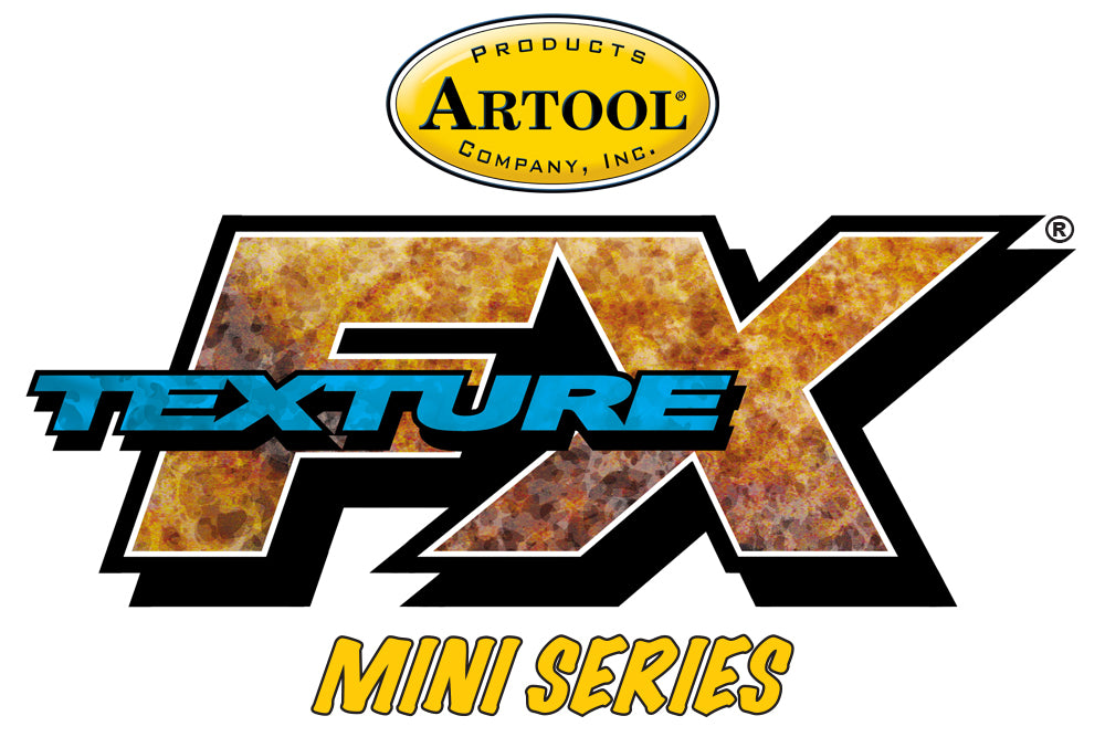 Iwata FHTFX1MS Artool Texture FX Mini Series Set Freehand Airbrush Template by Gerald Mendez