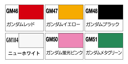 GMS110 F Edge Marker Gundam Marker Set