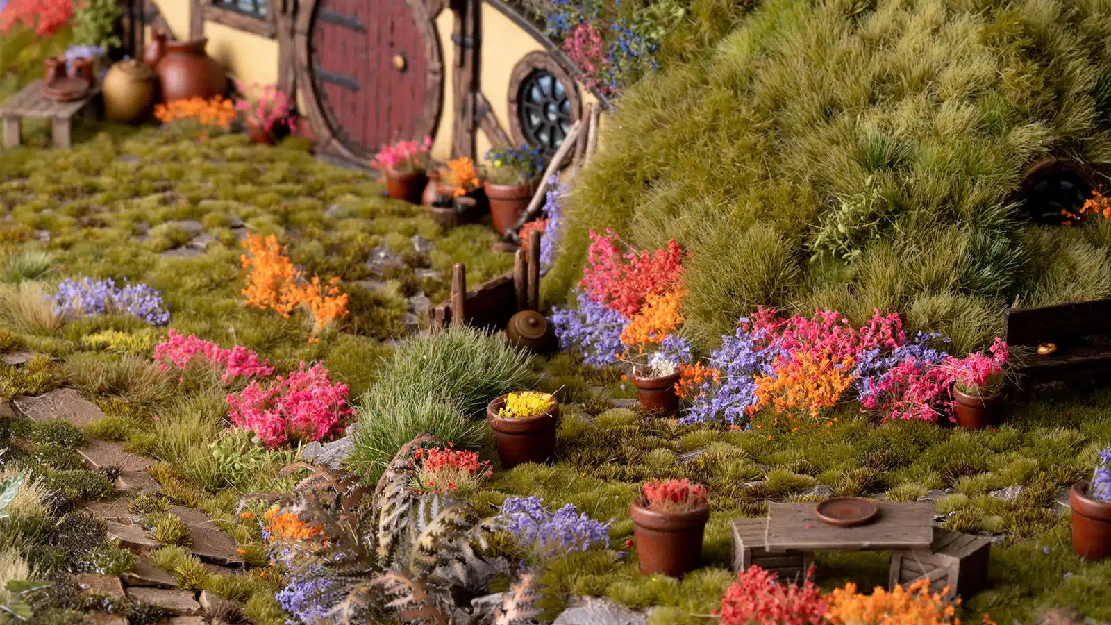 Gamers Grass: Garden Flowers Tufts Set