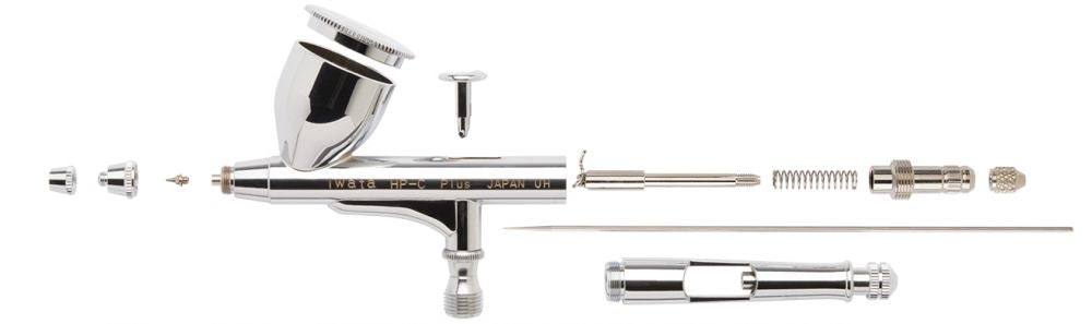 Iwata High Performance HP-C Plus Gravity Feed Dual Action Airbrush