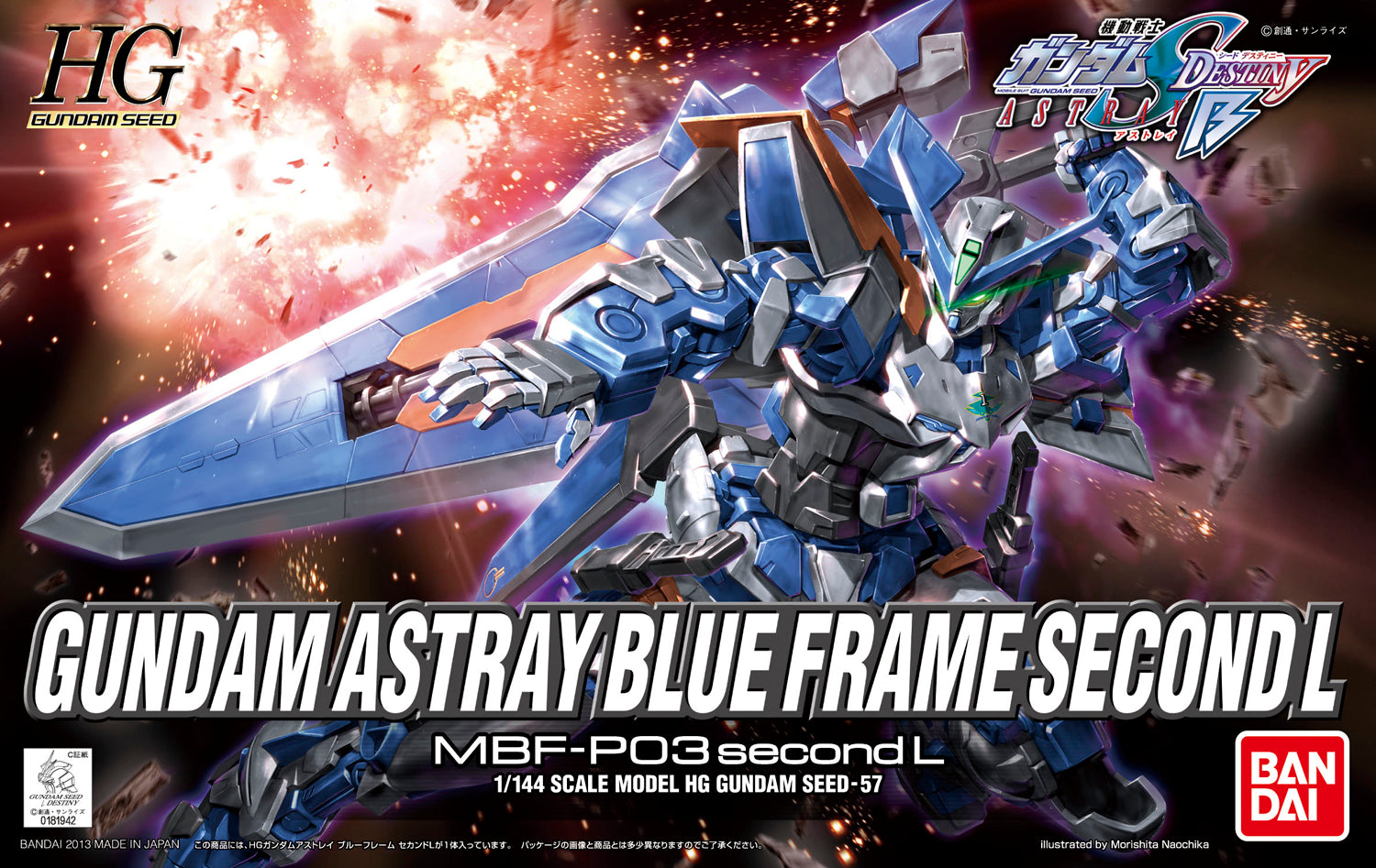 HGGS Gundam Astray Blue Frame Second L